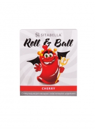 Стимулирующий презерватив-насадка Roll   Ball Cherry - Sitabella - купить с доставкой в Элисте