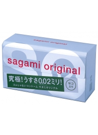 Ультратонкие презервативы Sagami Original - 12 шт. - Sagami - купить с доставкой в Элисте