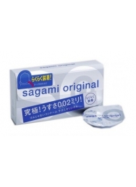 Ультратонкие презервативы Sagami Original QUICK - 6 шт. - Sagami - купить с доставкой в Элисте