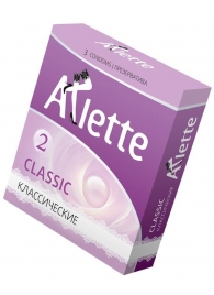 Классические презервативы Arlette Classic - 3 шт. - Arlette - купить с доставкой в Элисте