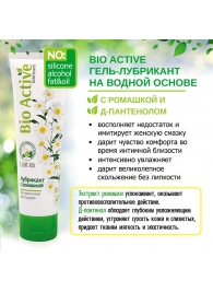 Лубрикант на водной основе Bio Active - 100 гр. - Биоритм - купить с доставкой в Элисте