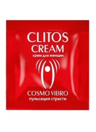 Пробник возбуждающего крема для женщин Clitos Cream - 1,5 гр. - Биоритм - купить с доставкой в Элисте
