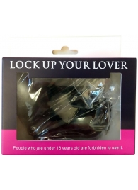 Черные меховые наручники Love с ключиками - Baile - купить с доставкой в Элисте