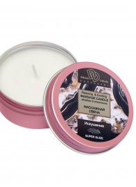 Массажная свеча  Искушение - БиоМед - купить с доставкой в Элисте