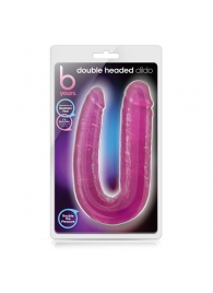 Розовый двусторонний фаллоимитатор Double Headed Dildo - 45 см. - Blush Novelties