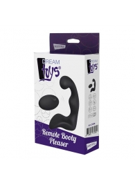 Черный вибромассажер простаты REMOTE BOOTY PLEASER - Dream Toys - в Элисте купить с доставкой