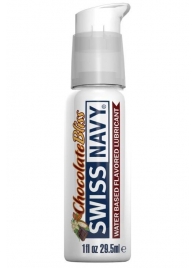 Лубрикант с ароматом шоколада Swiss Navy Chocolate Bliss Lube - 29,5 мл. - Swiss navy - купить с доставкой в Элисте