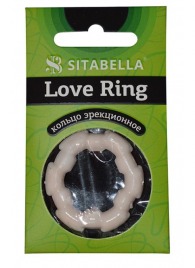 Фигурное эрекционное кольцо из киберкожи - Sitabella - в Элисте купить с доставкой