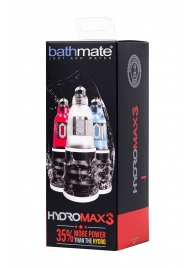 Красная гидропомпа HydroMAX3 - Bathmate - в Элисте купить с доставкой