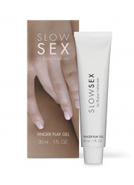 Гель для мастурбации с ароматом кокоса Slow Sex Finger Play Gel - 30 мл. - Bijoux Indiscrets - купить с доставкой в Элисте