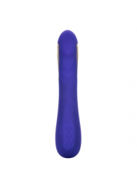 Фиолетовый вибратор с электростимуляцией Intimate E-Stimulator Petite Wand - 18,5 см. - California Exotic Novelties - купить с доставкой в Элисте