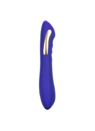 Фиолетовый вибратор с электростимуляцией Intimate E-Stimulator Petite Wand - 18,5 см. - California Exotic Novelties - купить с доставкой в Элисте