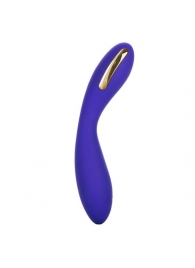 Фиолетовый вибратор с электростимуляцией Intimate E-Stimulator Wand - 21,5 см. - California Exotic Novelties - купить с доставкой в Элисте