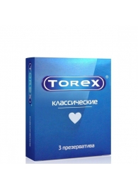 Гладкие презервативы Torex  Классические  - 3 шт. - Torex - купить с доставкой в Элисте