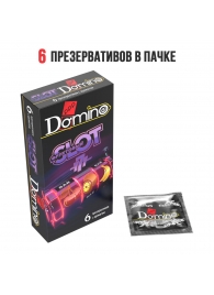Ароматизированные презервативы DOMINO  Фруктовый слот  - 6 шт. - Domino - купить с доставкой в Элисте