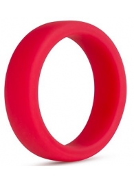 Красное эрекционное кольцо Silicone Go Pro Cock Ring - Blush Novelties - в Элисте купить с доставкой