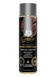 Лубрикант с ароматом шоколада JO GELATO DECADENT DOUBLE CHOCOLATE - 120 мл. - System JO - купить с доставкой в Элисте