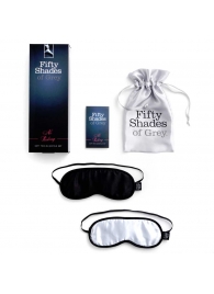 Набор из двух масок на глаза Soft Blindfold Twin Pack - Fifty Shades of Grey - купить с доставкой в Элисте