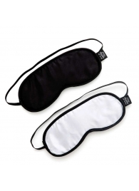 Набор из двух масок на глаза Soft Blindfold Twin Pack - Fifty Shades of Grey - купить с доставкой в Элисте