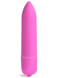 Розовая вибропуля X-Basic Long Bullet-10 speeds - 9 см. - Lovetoy