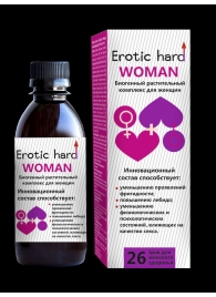 Женский биогенный концентрат для повышения либидо Erotic hard Woman - 250 мл. - Erotic Hard - купить с доставкой в Элисте