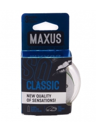 Классические презервативы в пластиковом кейсе MAXUS Classic - 3 шт. - Maxus - купить с доставкой в Элисте