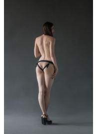 Черные трусики Better с анальной насадкой - 8 см. - Lola Games - купить с доставкой в Элисте