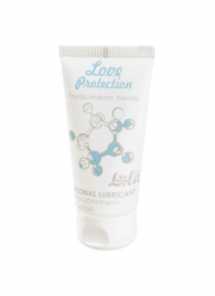 Увлажняющий лубрикант на водной основе Love Protection - 50 мл. - Lola Games - купить с доставкой в Элисте
