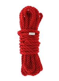 Красная веревка для шибари DELUXE BONDAGE ROPE - 5 м. - Dream Toys - купить с доставкой в Элисте