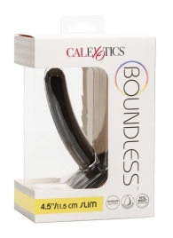 Черный анальный стимулятор Boundless 4.5” Slim Probe - 11,5 см. - California Exotic Novelties - купить с доставкой в Элисте