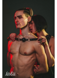 Черный кляп Love Addict на замочке - Lola Games - купить с доставкой в Элисте