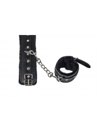 Черные наручники Calm - Lola Games - купить с доставкой в Элисте