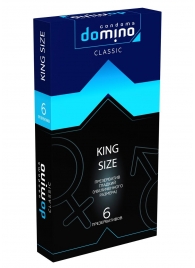 Презервативы увеличенного размера DOMINO Classic King size - 6 шт. - Domino - купить с доставкой в Элисте