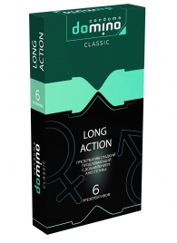 Презервативы с пролонгирующим эффектом DOMINO Classic Long action - 6 шт. - Domino - купить с доставкой в Элисте