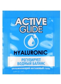 Лубрикант на водной основе Active Glide с гиалуроновой кислотой - 3 гр. - Биоритм - купить с доставкой в Элисте