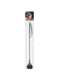 Черный стек с наконечником-сердечком - 54 см. - Notabu - купить с доставкой в Элисте