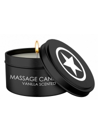 Массажная свеча с ароматом ванили Massage Candle - Shots Media BV - купить с доставкой в Элисте