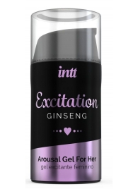 Женский возбуждающий интимный гель Excitation Ginseng - 15 мл. - INTT - купить с доставкой в Элисте