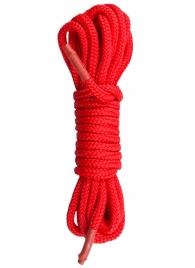 Красная веревка для связывания Nylon Rope - 5 м. - Easy toys - купить с доставкой в Элисте