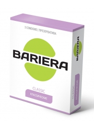 Классические презервативы Bariera Classic - 3 шт. - Bariera - купить с доставкой в Элисте