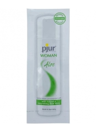 Лубрикант на водной основе pjur WOMAN Aloe - 2 мл. - Pjur - купить с доставкой в Элисте