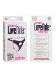 Трусы для страпона с универсальным креплением Universal Love Rider Luxe Harness - California Exotic Novelties - купить с доставкой в Элисте