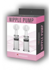 Вакуумные помпы для стимуляции сосков Nipple Pump - Erozon - купить с доставкой в Элисте