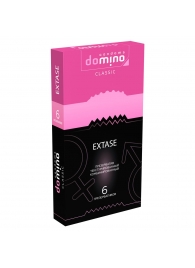 Презервативы с точками и рёбрышками DOMINO Classic Extase - 6 шт. - Domino - купить с доставкой в Элисте