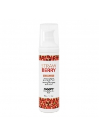Разогревающее массажное масло  с ароматом клубники Gourmet Strawberry - 50 мл. - Exsens - купить с доставкой в Элисте