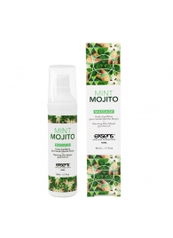 Разогревающее массажное масло с ароматом мохито Gourmet Mint Mojito - 50 мл. - Exsens - купить с доставкой в Элисте