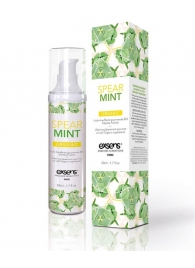 Разогревающее массажное масло Gourmet Spearmint Organic с органическими ингредиентами - 50 мл. - Exsens - купить с доставкой в Элисте