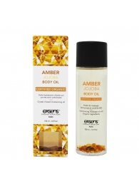 Органическое массажное масло AMBER JOJOBA - 100 мл. - Exsens - купить с доставкой в Элисте