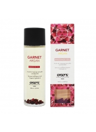 Органическое массажное масло GARNET ARGAN - 100 мл. - Exsens - купить с доставкой в Элисте