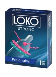 Стимулирующая насадка на пенис LOKO STRONG с продлевающим эффектом - Sitabella - в Элисте купить с доставкой